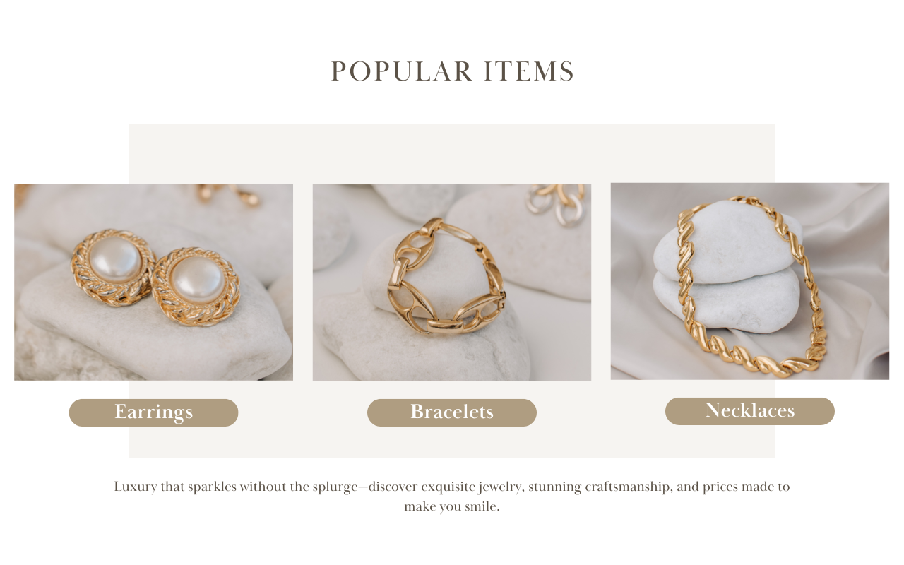Minimal Jewelry Website Landing Page Desktop Prototype (1)